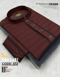 Imperial Wine Maroon Panjabi কোড-372