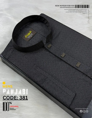 Wave Digital Black Panjabi কোড - 381 - Shahriar Premium