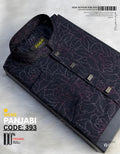 Dark Flower Blood Panjabi কোড - 393 - Shahriar Premium