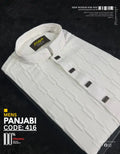 Chinese Cherry White Panjabi কোড - 416 - Shahriar Premium